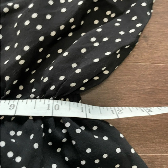 Garage Women’s XS Black and White Polka Dot Dress - Picture 5 of 7